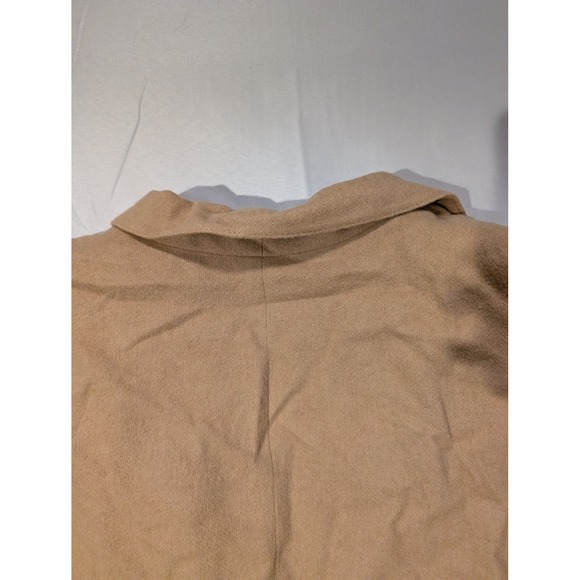 Lauren Ralph Lauren Women 18W Camel Hair Tan Blazer Jacket Made In USA - Picture 12 of 12